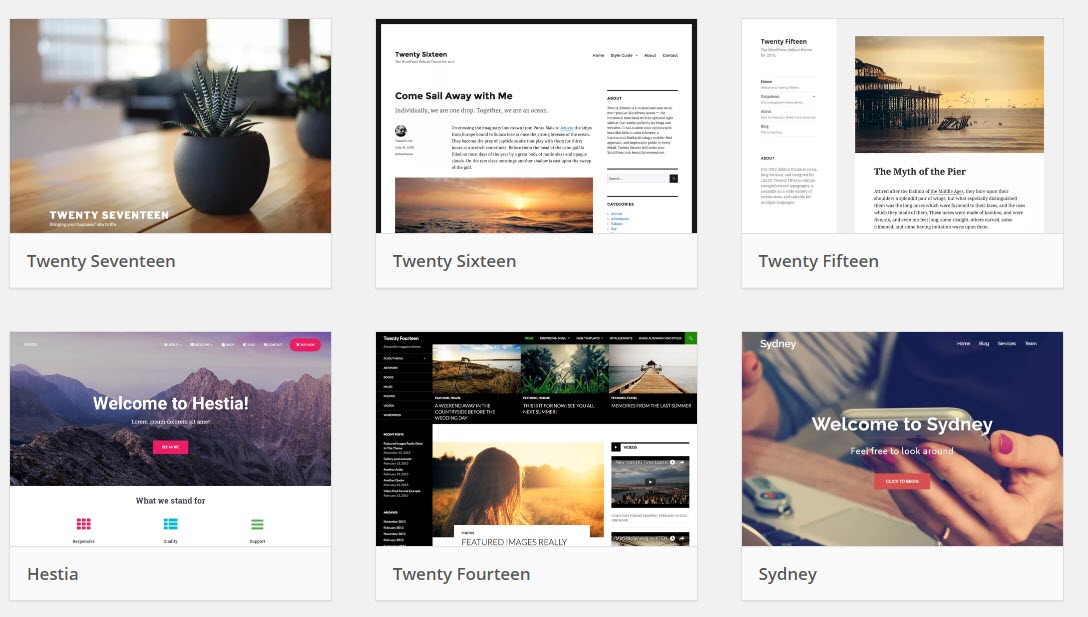 WordPress Themes
